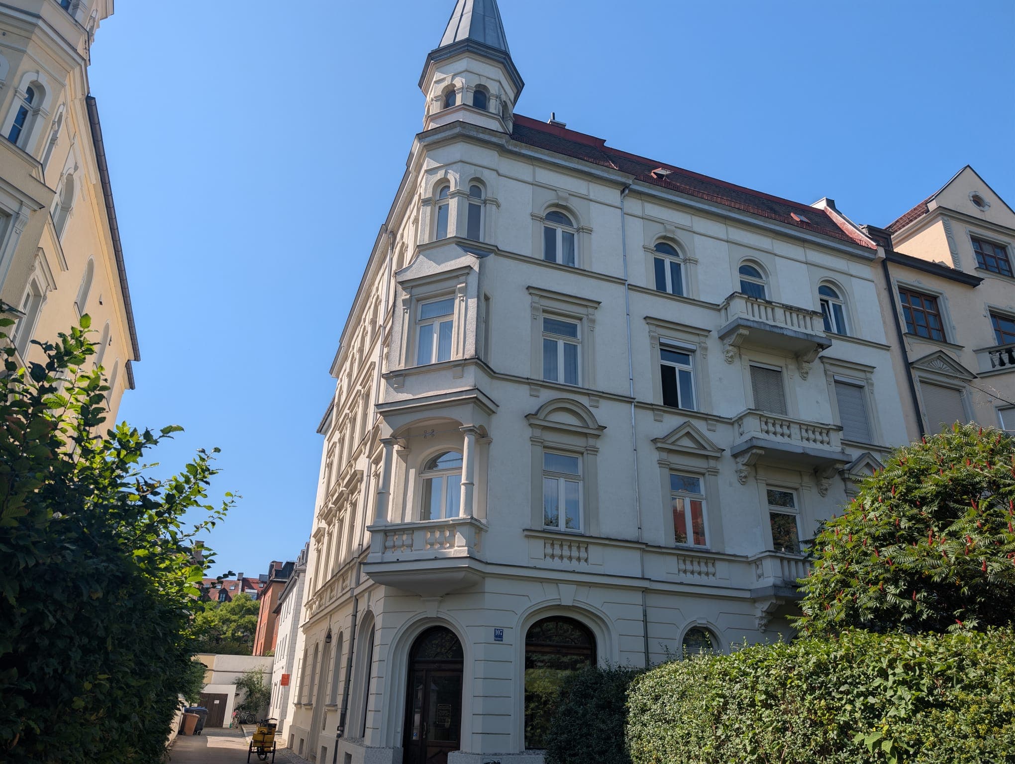 Nymphenburger Straße 107a · Außenansicht